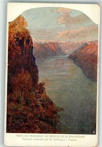 San Salvatore Künstlerkarte sign. Golbusera