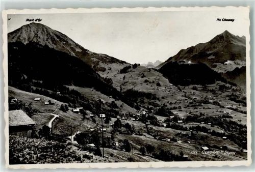 1863 Le Sépey Ormont-Dessous - Mont d Or Pic Chaussey