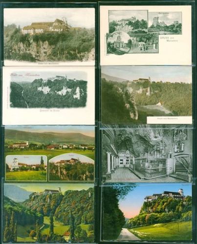 Mariastein Lot mit 14 AK, 1902-1935, 2x danach; überwiegend gute Erhaltung, größtenteils gelaufen Sammlung Schweiz Kleinposten bis 20