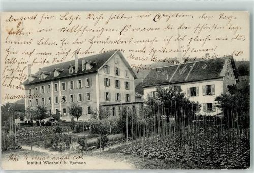 8262 Ramsen 1909 Gebrauchsspuren Institut Wiesholz