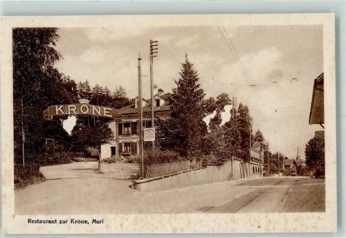 3074 Muri b. Bern Gebrauchsspuren Gasthaus zur Krone