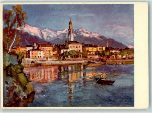 Ascona Henri Kläui Pro Infirmis Schweiz Künstlerkarte