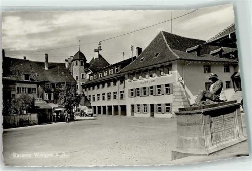 3380 Wangen an der Aare - Kaserne Feldpost Schulen und Kurse Luftschutz