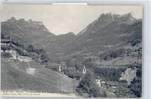 1882 Gryon - Gesamtansicht