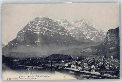 8754 Netstal Gebrauchsspuren Glärnischkette