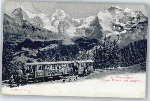 3823 Eigergletscher - Mürrenbahn