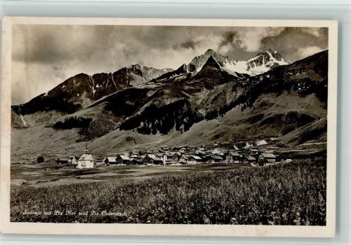 7188 Sedrun - mit Piz Ner und Piz Culmatsch