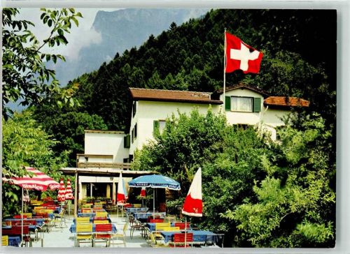 7304 Maienfeld Foto AK Hotel Heidihof Foto Fetzer