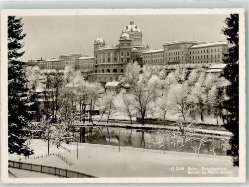 3000 Bern Berne - Bundespalais Winter