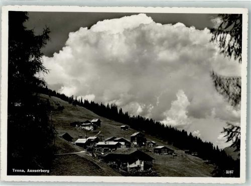 7106 Tenna Foto AK Ausserberg - Verlag Geiger Nr. 3167 AK