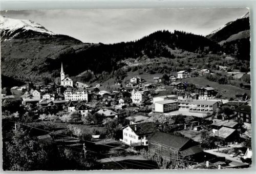 3984 Fiesch Foto AK Eggishorn Kirche