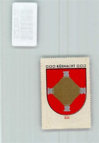 8700 Küsnacht ZH - Vignette Wappen Kaffee Hag ca 1920-1940