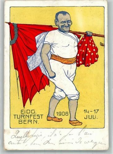 3000 Bern Berne 1906 - Fahnenträger