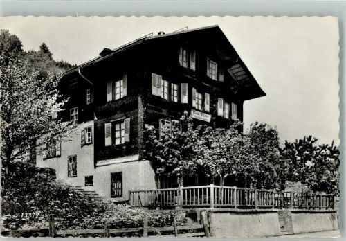 3917 Kippel Foto AK Pension Bietschhorn