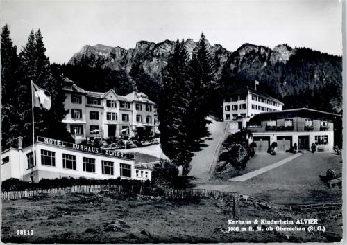 9479 Oberschan - Kurhaus, Kinderheim Alvier
