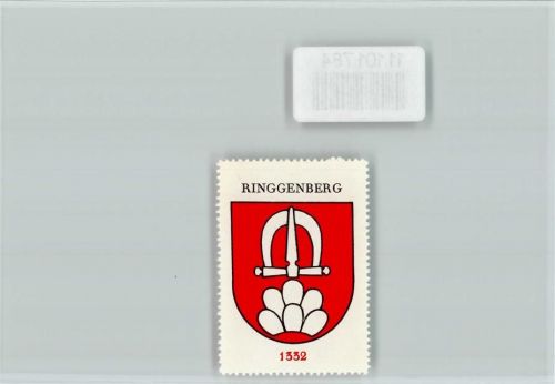 3852 Ringgenberg BE - Vignette Wappen Kaffee Hag ca 1920-1940