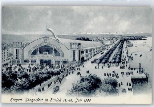 8000 Zürich - Eidgenössisches Sängerfest 1905
