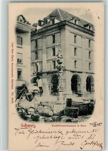 3000 Bern Berne 1905 - Kindlifresserbrunnen