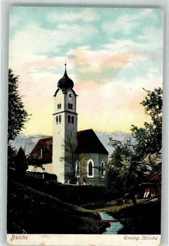 5033 Buchs AG 1913 - Ev. Kirche
