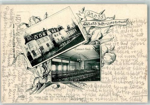 4103 Bottmingen 1903 - Schloss Briefmarken Paar