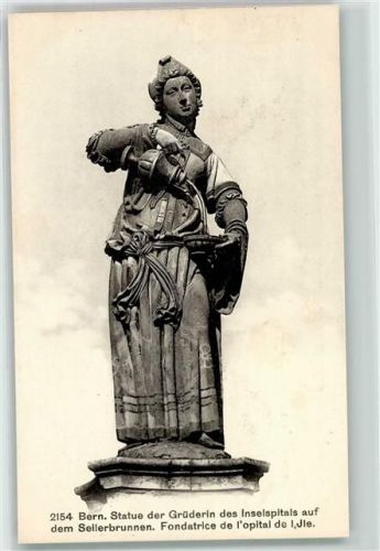 3000 Bern Berne - Statue auf dem Seilerbrunnen