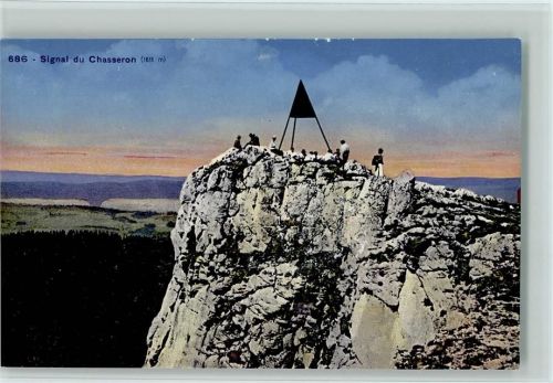 Le Chasseron - Signal du Chasseron Morgenrot