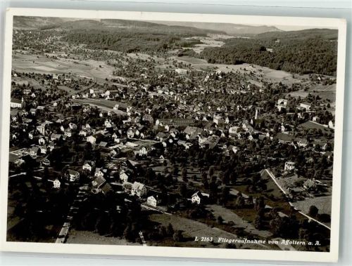 8910 Affoltern am Albis - Fliegeraufnahme