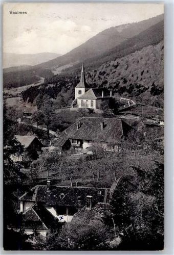 1446 Baulmes - Blick zur Kirche