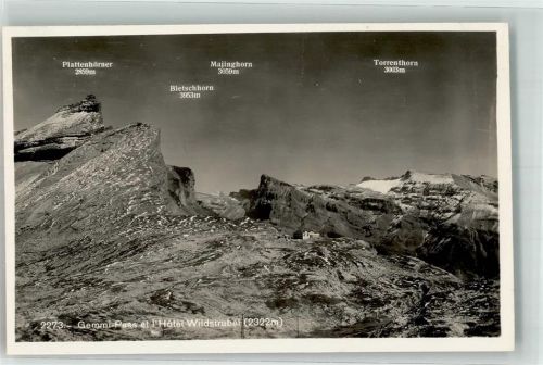 Gemmipass Wallis - Hotel Wildstrubel