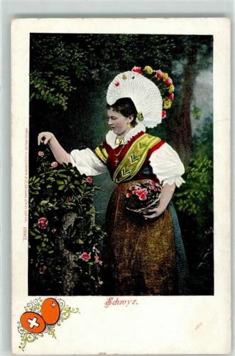 Schwyzerer Trachtenfrau