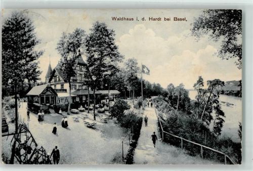 4127 Birsfelden 1910 - Waldhaus in der Hardt Gasthaus Restaurant und Pension