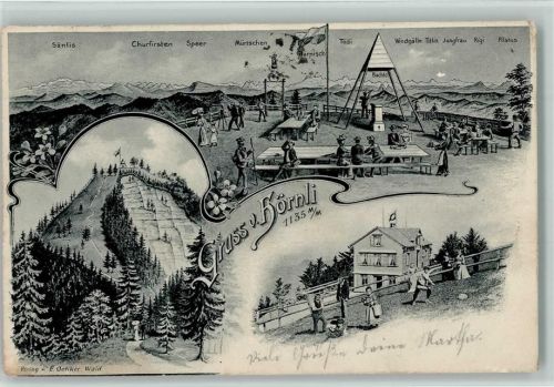 Hörnli ZH - 1906 Hörnli-Kulm