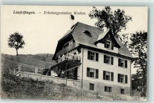4448 Läufelfingen 1914 - Erholungsstation Bahnpost Ambulant 319