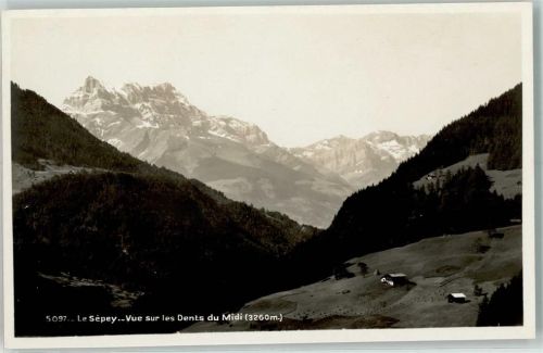 1863 Le Sépey Ormont-Dessous - Dents du Midi