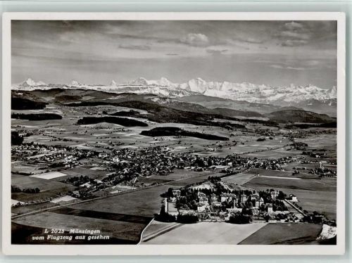 3110 Münsingen - Luftaufnahme