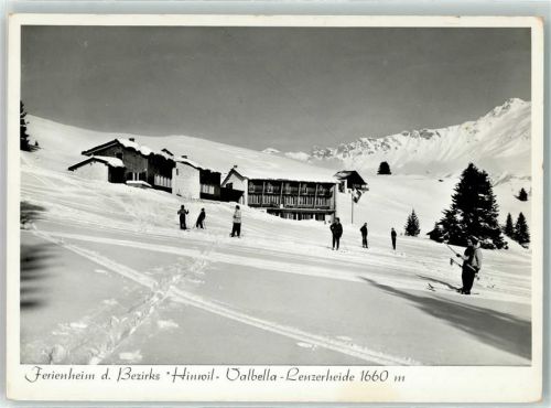7077 Valbella - Ferienheim Hinwil Winter