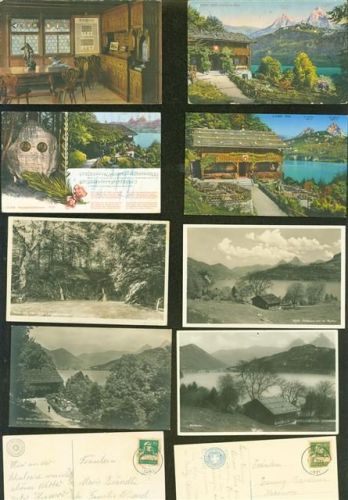 6441 Rütli Posten 21 bis 100 AK Lot mit 24 AK