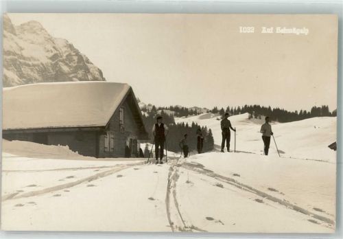 Schwägalp - Skifahrer Winter