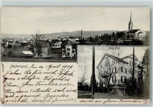 9244 Niederuzwil 1907 - Villa Näf