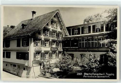 9621 Oberhelfenschwil - Ferienheim Sonnenhof