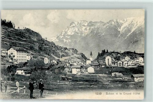 1922 Salvan - Grand Hotel