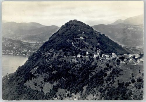 6979 Brè sopra Lugano - Fliegeraufnahme