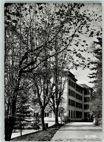 2532 Magglingen Macolin Gebrauchsspuren Eidg. Turn und Sportschule Hauptgebäude