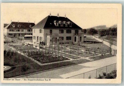 4132 Freidorf BL Muttenz Gebrauchsspuren ein Doppelwohnhaus Typ III