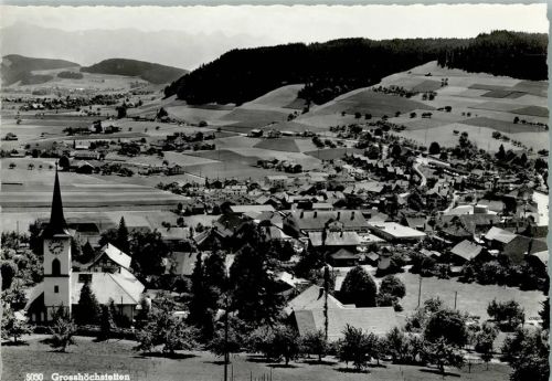 3506 Grosshöchstetten - Vue generale , Kirche , Erhaltung I