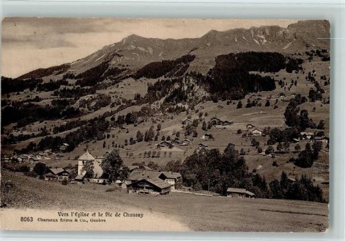 1863 Le Sépey Ormont-Dessous - Ortsansicht