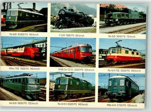 5330 Bad Zurzach - Schweizer Lokomotiven Ort lt. Stempel