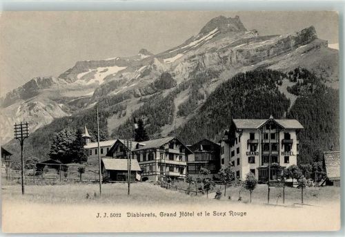 Diablerets - Grand Hotel Scex Rouge