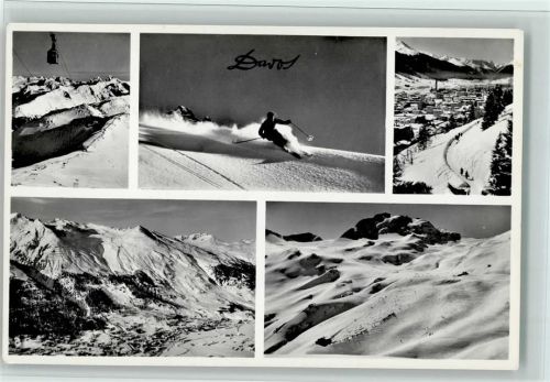 Parsenn - Dorftäli Abfahrt und Standard-Run Abfahrt Weissluhjoch Parsennhütte Parsennfurka Skilift Luftseilbahn Parsenn Weissfluhgipfel