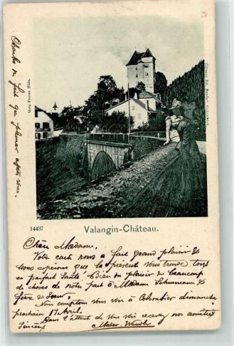 2042 Valangin 1904 - Schloss